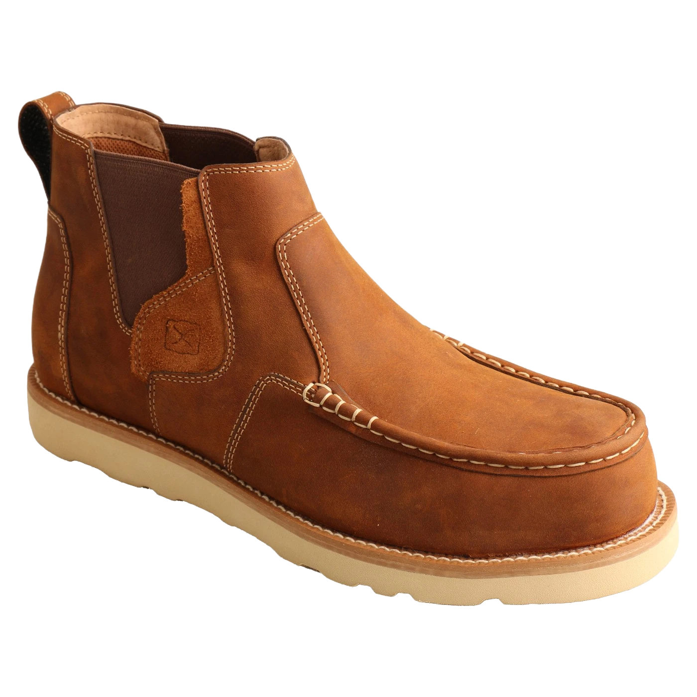 Twisted X Men's 4" Chelsea Wedge Sole Oiled Work Boots MCAN001 3 Twisted X Men's 4" Chelsea Wedge Sole Oiled Work Boots MCAN001