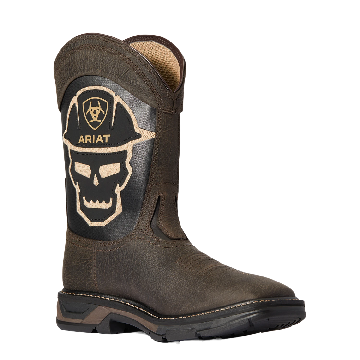 Ariat Men's Workhog XT VentTEK Bold Brown Work Boots 10038427 3 Ariat Men's Workhog XT VentTEK Bold Brown Work Boots 10038427