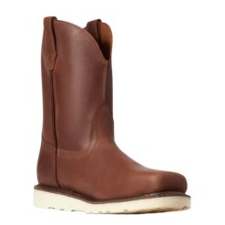 Ariat® Men's Rambler Wedge Foothill Brown Steel Toe Work Boots 10035883