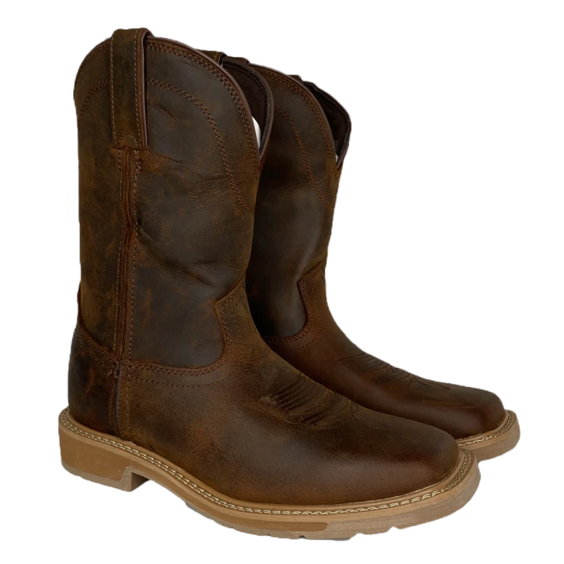 Justin® Men's Buster Pecan Brown Water Buffalo Work Boots SE3100 3 Justin® Men's Buster Pecan Brown Water Buffalo Work Boots SE3100