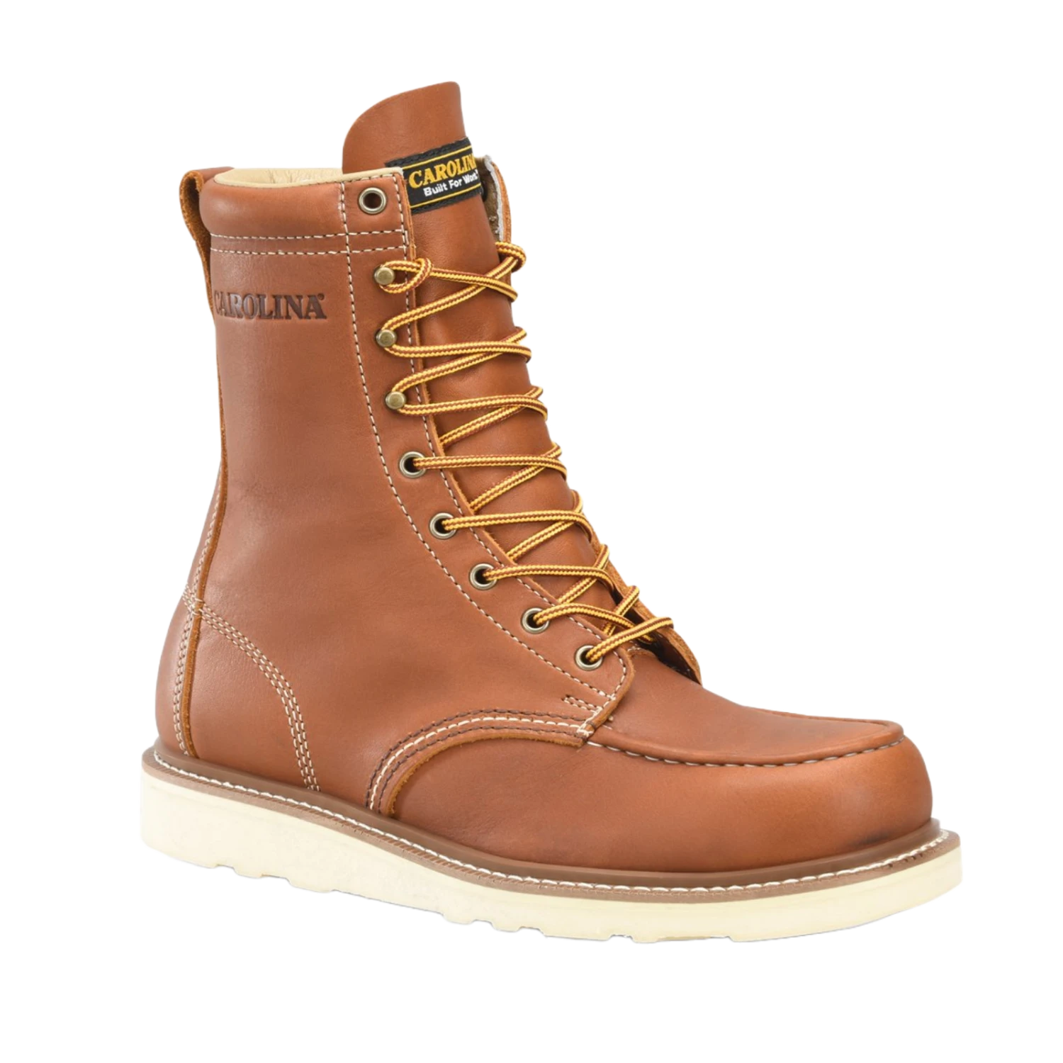 Carolina® Men's AMP MX Tan Steel Toe Work Boots CA7562 3 Carolina® Men's AMP MX Tan Steel Toe Work Boots CA7562