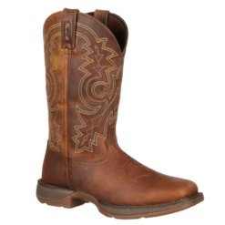 Durango® Men's Rebel⢠12" Brown Western Square Toe Boots DB4443