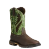 Ariat® Men's WorkHog Wide Square Toe Brown & Green Work Boots 10020083 -Hardy Footwear Sales Store Myproject 2023 04 24T134127.126