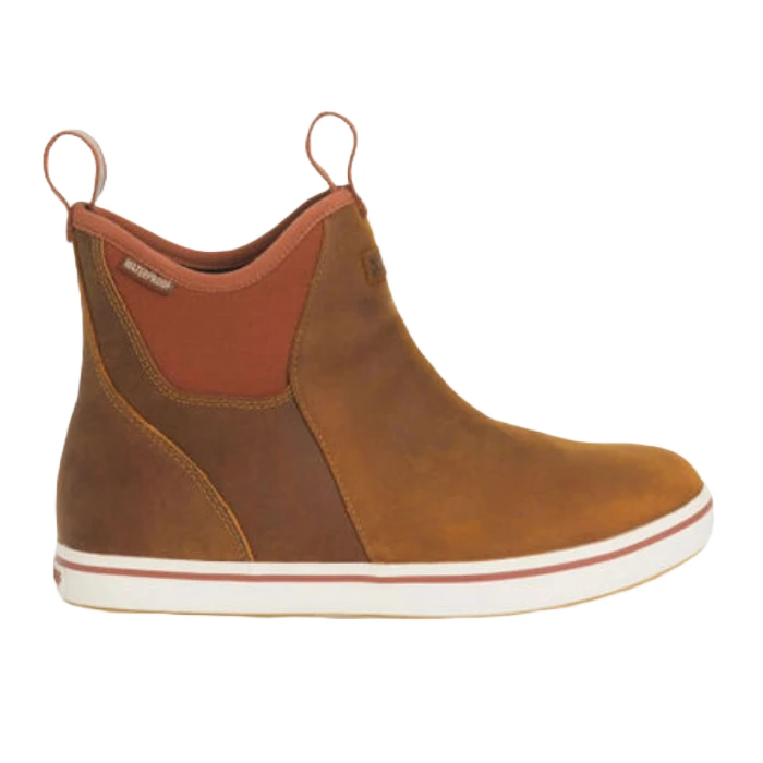 XTRATUF® Men's 6' Leather Orange Ankle Deck Boot XAL700 4 XTRATUF® Men's 6' Leather Orange Ankle Deck Boot XAL700 - Image 2