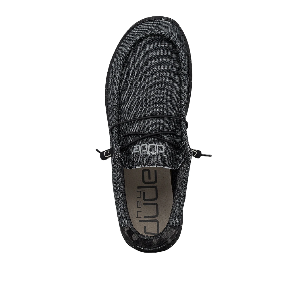 Hey Dude Men's Wally Stretch Midnight Bunker Shoes 110384770 4 Hey Dude Men's Wally Stretch Midnight Bunker Shoes 110384770 - Image 2