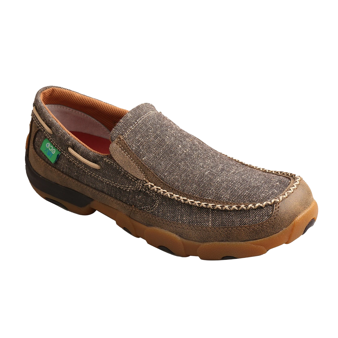 Twisted X Men's Eco Dust Slip On Driving Moc MDMS012 3 Twisted X Men's Eco Dust Slip On Driving Moc MDMS012