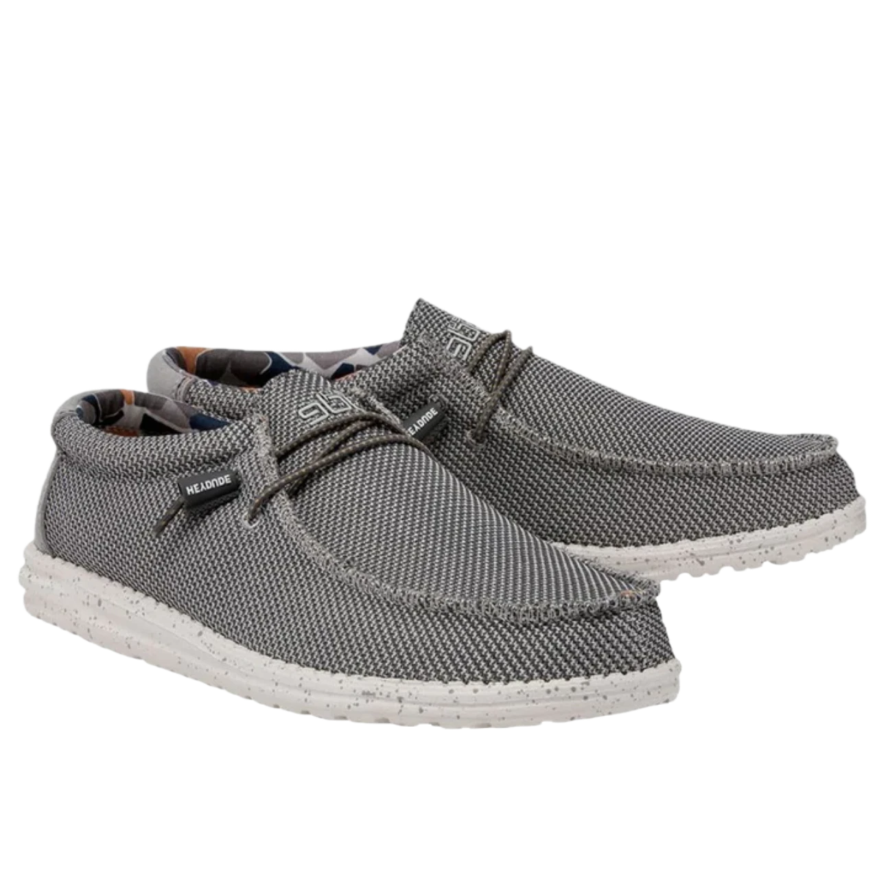 Hey Dude® Men's Wally Sox Asphalt Shoes 110352167 3 Hey Dude® Men's Wally Sox Asphalt Shoes 110352167