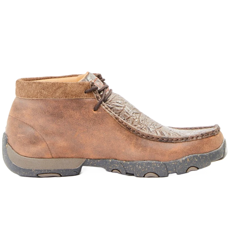 Twisted X® Men's Chukka Driving Moc Chocolate & Chocolate Shoes MDM0090 4 Twisted X® Men's Chukka Driving Moc Chocolate & Chocolate Shoes MDM0090 - Image 2