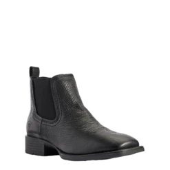 Ariat® Men's Black Booker Ultra Ankle Boots 10031453