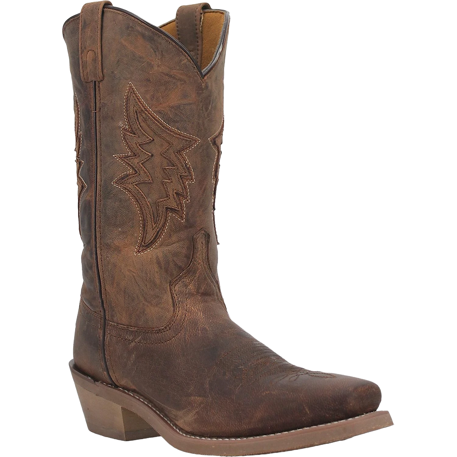 Dan Post Laredo Men's Nico Taupe Brown Square Toe Boots 68398 3 Dan Post Laredo Men's Nico Taupe Brown Square Toe Boots 68398