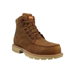 Twisted X® Men's 6 Inch Light Brown Lace Up Boots MXCNW08