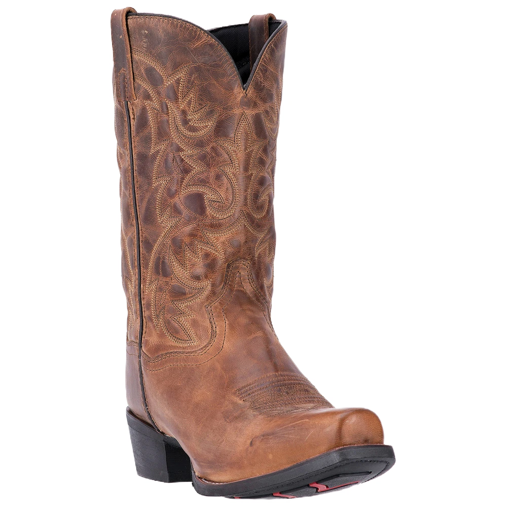 Laredo Men's Bryce Tan Distressed Boots 68442 3 Laredo Men's Bryce Tan Distressed Boots 68442