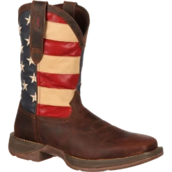 Durango Men’s Rebel Patriotic Pull-On Flag Boots DB5554