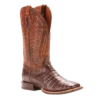 Ariat® Men's Double Down Caiman Belly Wide Square Toe Boots 10025088
