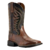 Ariat Men's Red Brown & Black AMOS Hand Stand Boot 10029689 -Hardy Footwear Sales Store Myproject 74