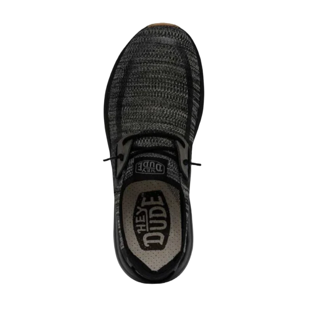 Hey Dude® Men's Sirocco Black Night Slip On Sneakerss 40140-0WM 4 Hey Dude® Men's Sirocco Black Night Slip On Sneakerss 40140-0WM - Image 2
