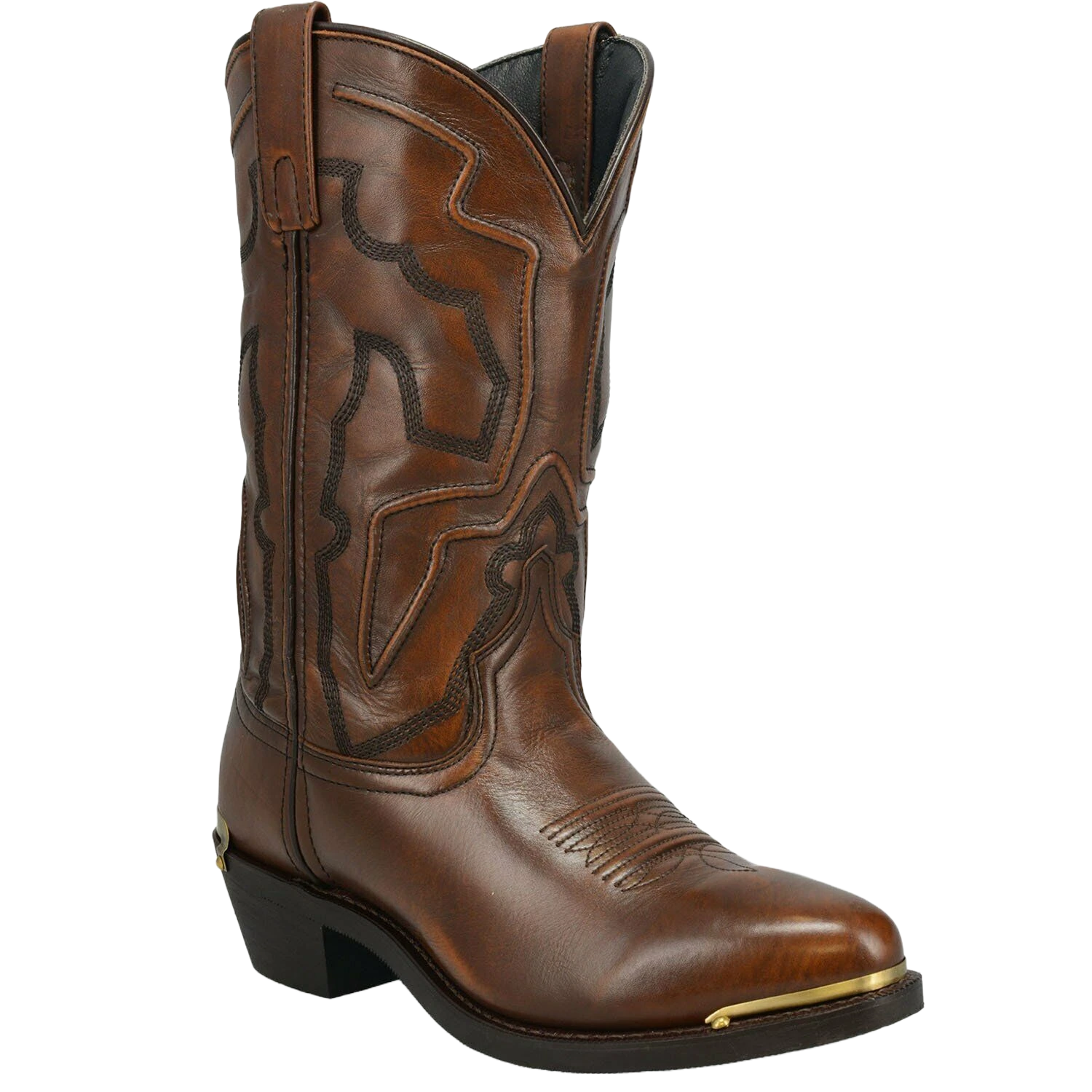Laredo Men's Brown Atlas Leather Boots 68624 3 Laredo Men's Brown Atlas Leather Boots 68624