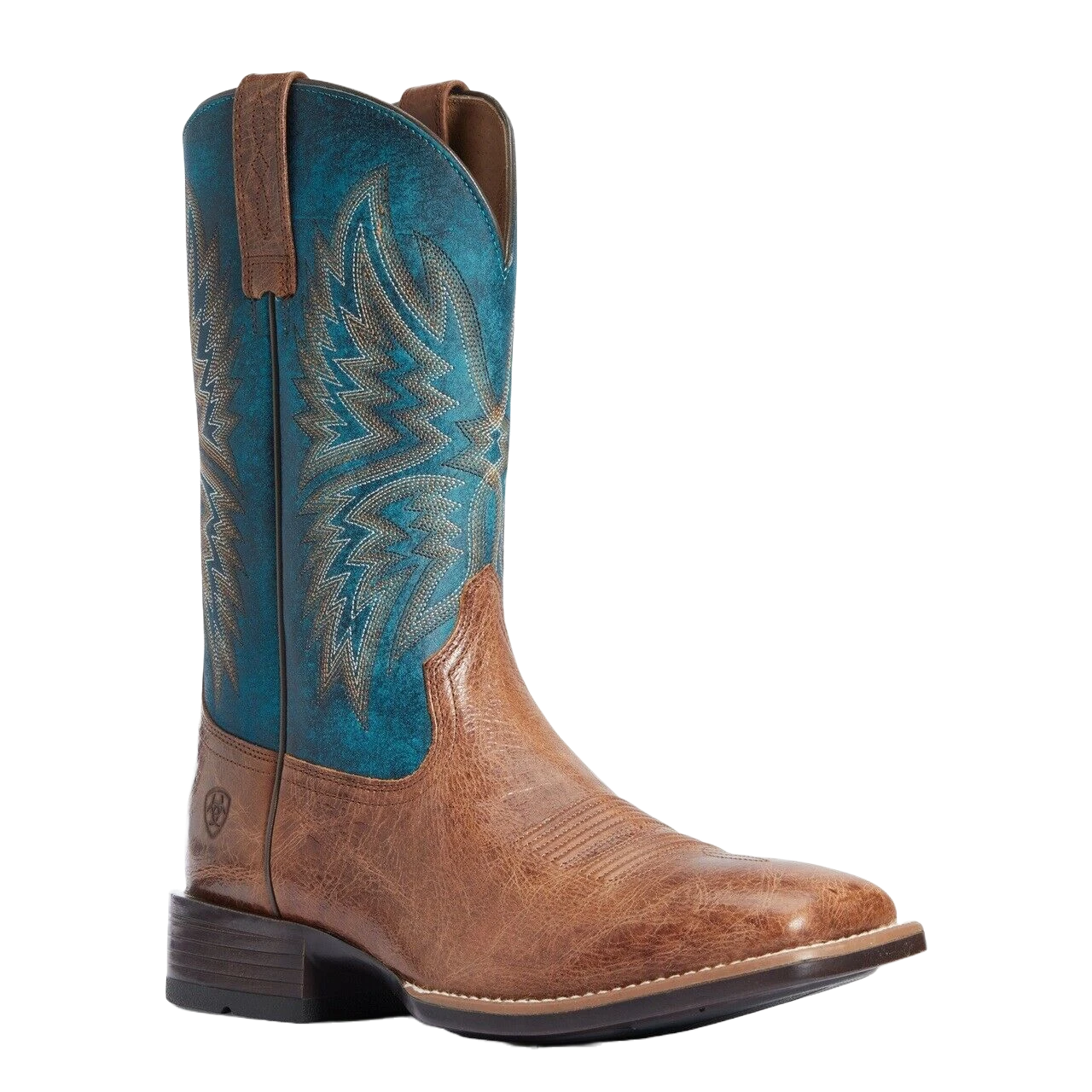 Ariat® Men's Valor Ultra Dark Tan & Rocky Blue Boots 10034080 3 Ariat® Men's Valor Ultra Dark Tan & Rocky Blue Boots 10034080