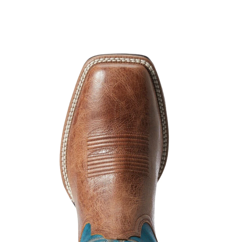 Ariat® Men's Valor Ultra Dark Tan & Rocky Blue Boots 10034080 4 Ariat® Men's Valor Ultra Dark Tan & Rocky Blue Boots 10034080 - Image 2