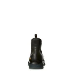 Ariat® Men's 6" Turbo Chelsea Carbon Toe Black Work Boots 10027330 -Hardy Footwear Sales Store S19 MNS WORK Couto 10027330 heel