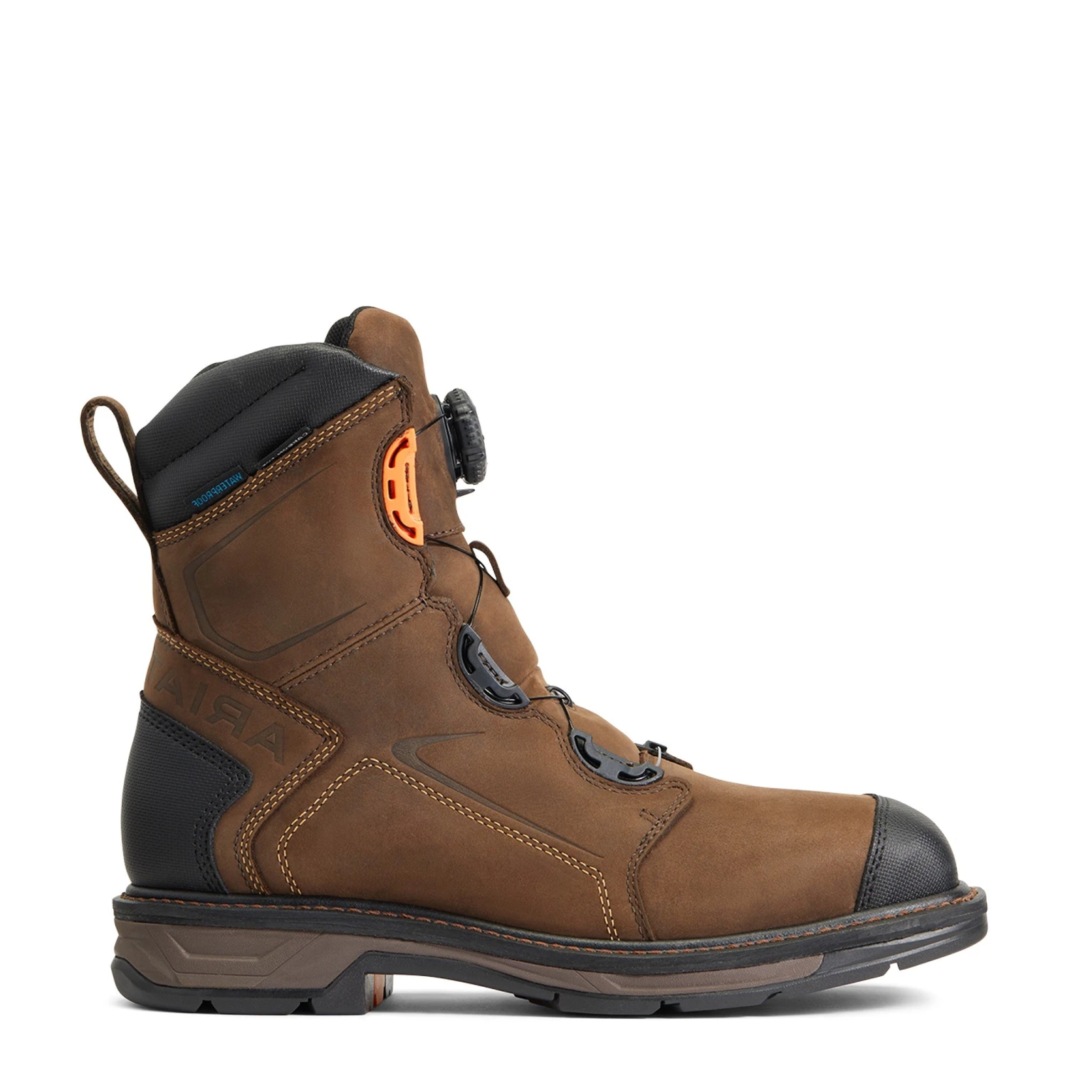 Ariat Men's Workhog® XT8" BOA H2O Chocolate Brown Boots 10038922 6 Ariat Men's Workhog® XT8" BOA H2O Chocolate Brown Boots 10038922 - Image 4