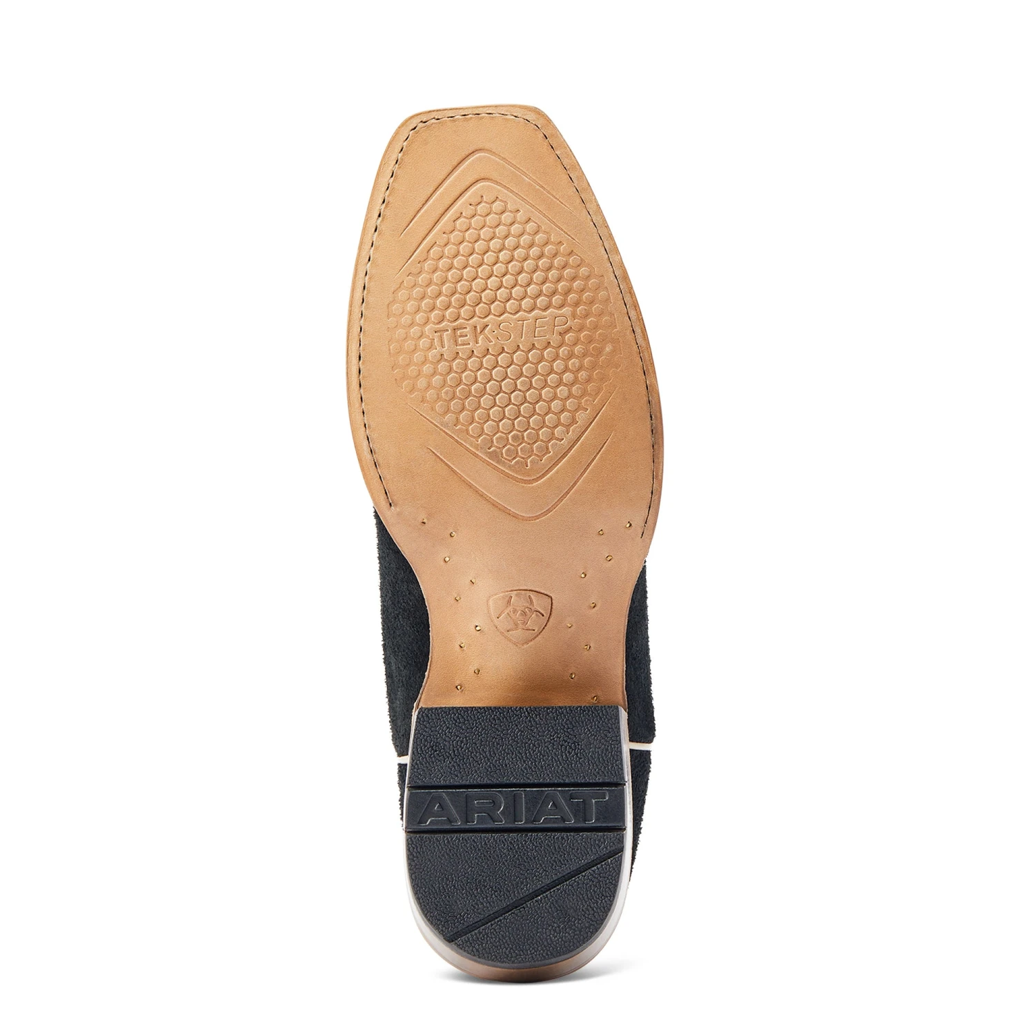 Ariat® Men's Futurity Showman Black Roughout & Roaring Turquoise Western Boots 10044498 5 Ariat® Men's Futurity Showman Black Roughout & Roaring Turquoise Western Boots 10044498 - Image 3