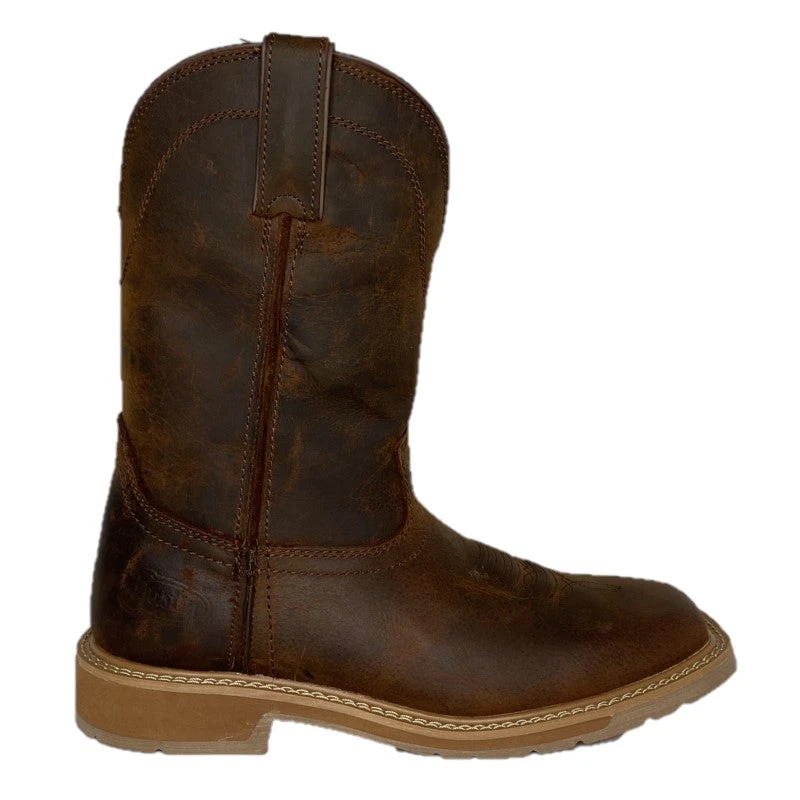 Justin® Men's Buster Pecan Brown Water Buffalo Work Boots SE3100 5 Justin® Men's Buster Pecan Brown Water Buffalo Work Boots SE3100 - Image 3