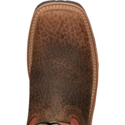 Justin® Men's Dalhart Orange Nano Square Toe Work Boots SE4218 -Hardy Footwear Sales Store SE4218 2