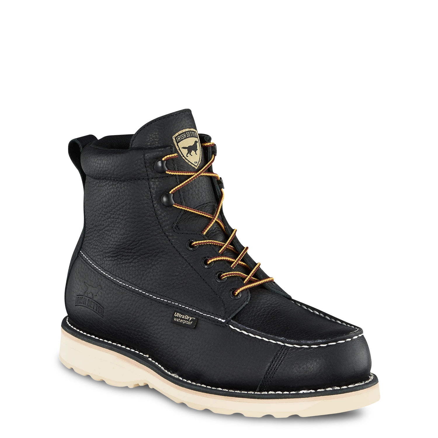 Irish Setter By Red Wing Men's Wingshooter Black Waterproof Boots 00845 3 Irish Setter By Red Wing Men's Wingshooter Black Waterproof Boots 00845