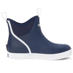 XTRATUF Men's Wheelhouse 6" Navy Rubber Ankle Deck Boots XMW-201 11 XTRATUF Men's Wheelhouse 6" Navy Rubber Ankle Deck Boots XMW-201 -Hardy Footwear Sales Store XMW 201 1