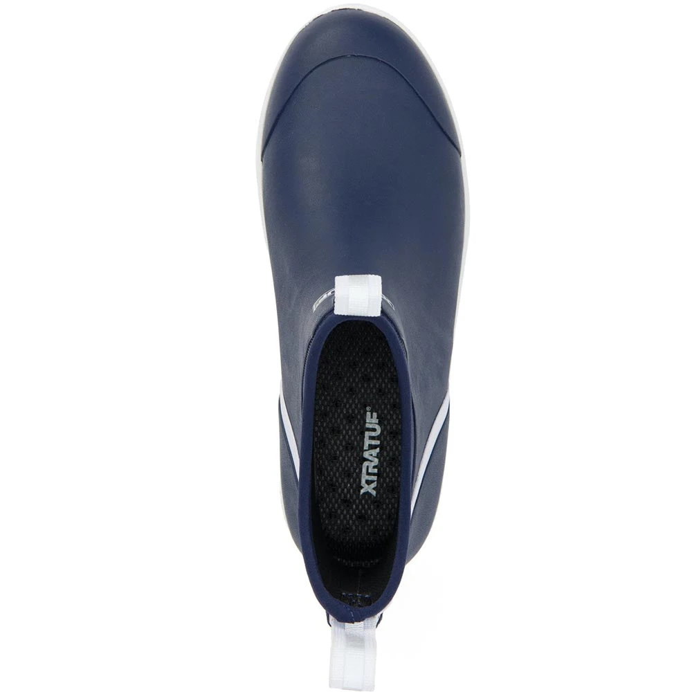 XTRATUF Men's Wheelhouse 6" Navy Rubber Ankle Deck Boots XMW-201 5 XTRATUF Men's Wheelhouse 6" Navy Rubber Ankle Deck Boots XMW-201 - Image 3