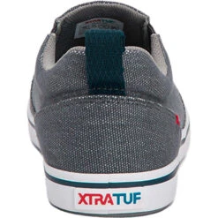 XTRATUF Men's SHARKBYTE ECO Gray Slip On Shoe XSBR-100 -Hardy Footwear Sales Store XSBR100 4 EXTRALARGE