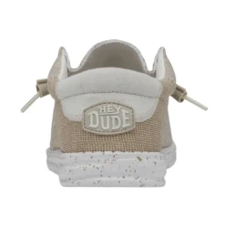 Hey Dude Men's Wally Stitch Dirt Road Beige Slip On Shoes 40021-2Z7 -Hardy Footwear Sales Store dirtroadback
