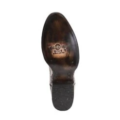 Circle G By Corral Men's Natural Python Embroidery Boots L5685 -Hardy Footwear Sales Store l5685outsole