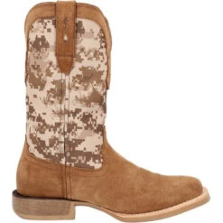 Durango Men's Digital Camo Pattern 12" Western Brown Boots DDB0395 -Hardy Footwear Sales Store tfkghf