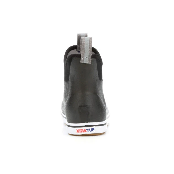 XTRATUF Men's Waterproof 6" Ankle Black Deck Boots 22736 5 XTRATUF Men's Waterproof 6" Ankle Black Deck Boots 22736 - Image 3