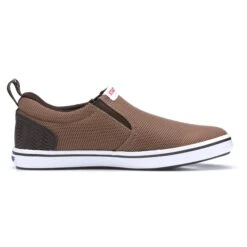 XTRATUF Men's Sharkbyte Airmesh Brown Slip-On Deck Shoes XSAM-900 -Hardy Footwear Sales Store xsam 900 Right